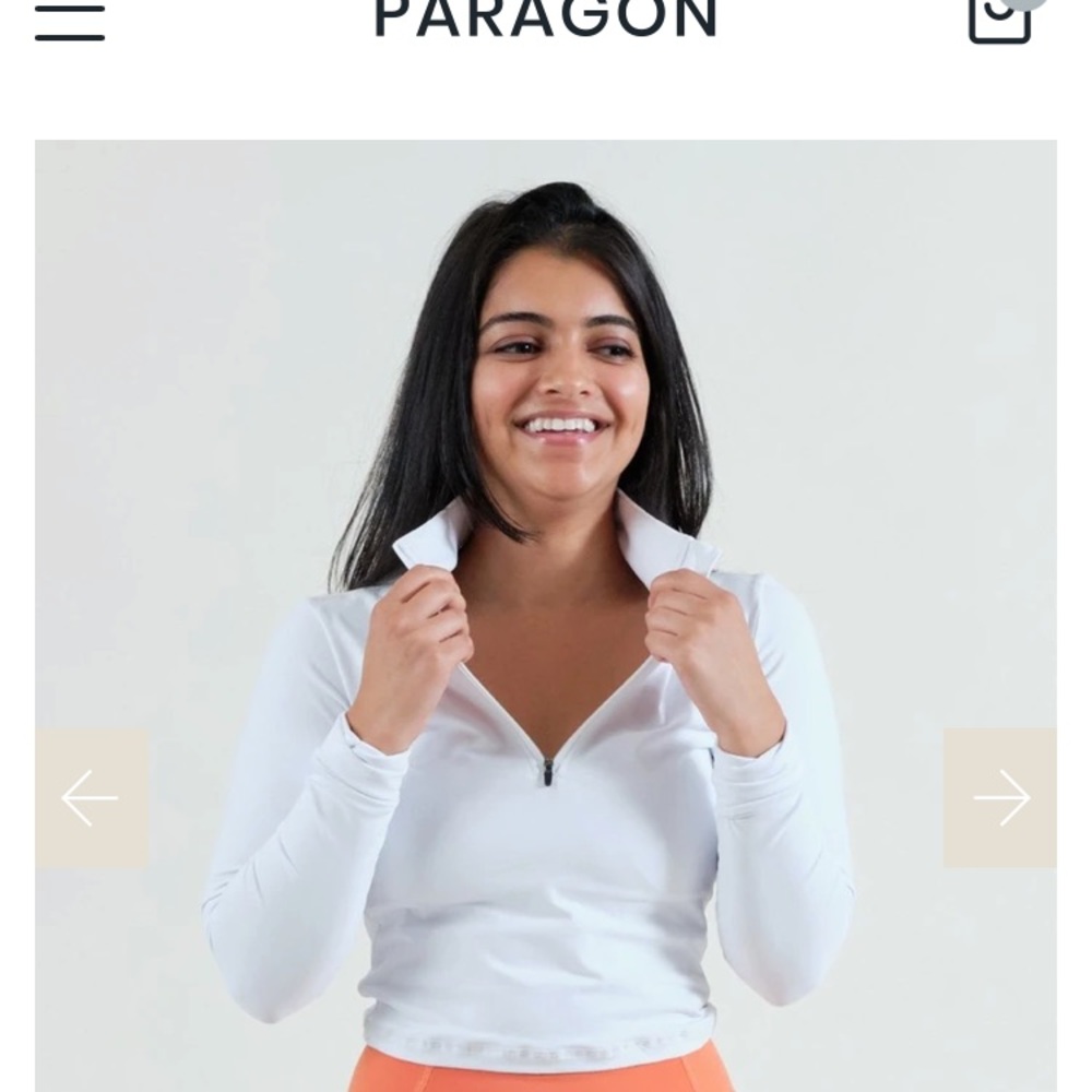 Paragon 1/4 Zip Sedona Crop
